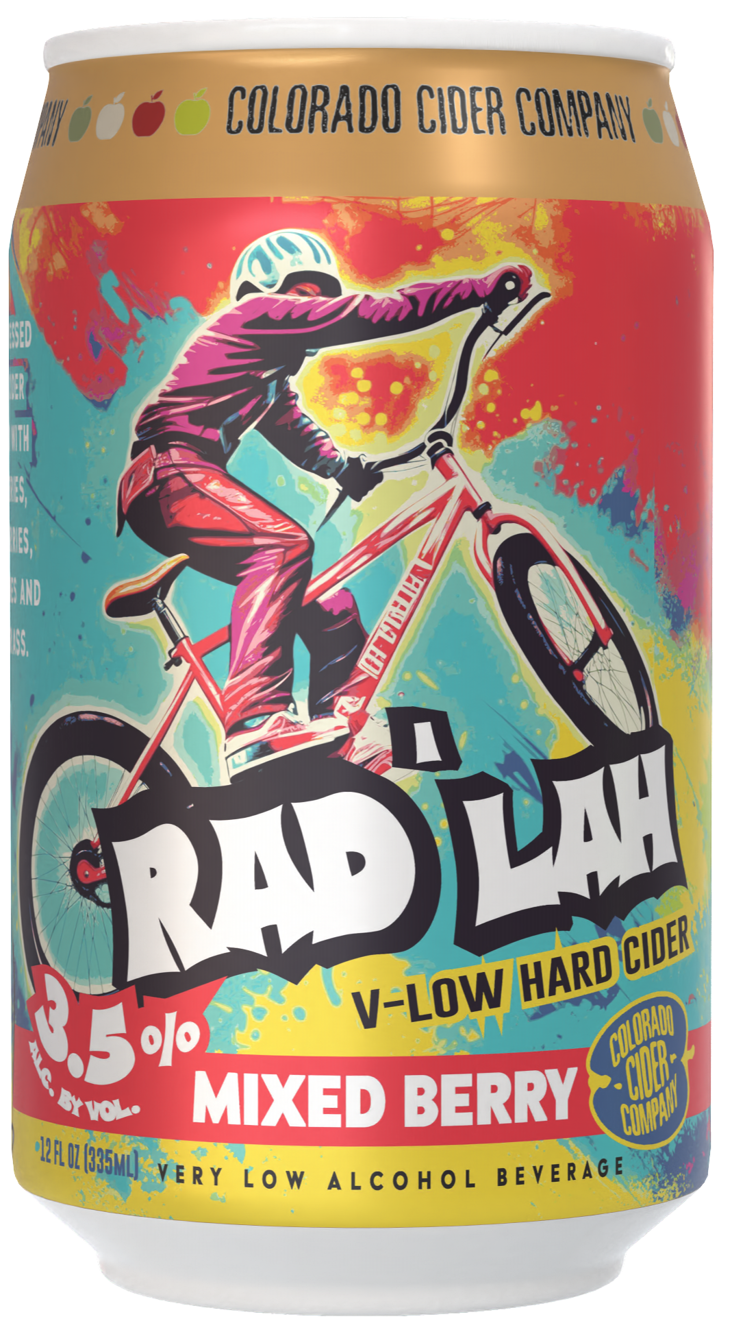 Mixed Berry Rad'lah Hard Cider — Colorado Cider Company